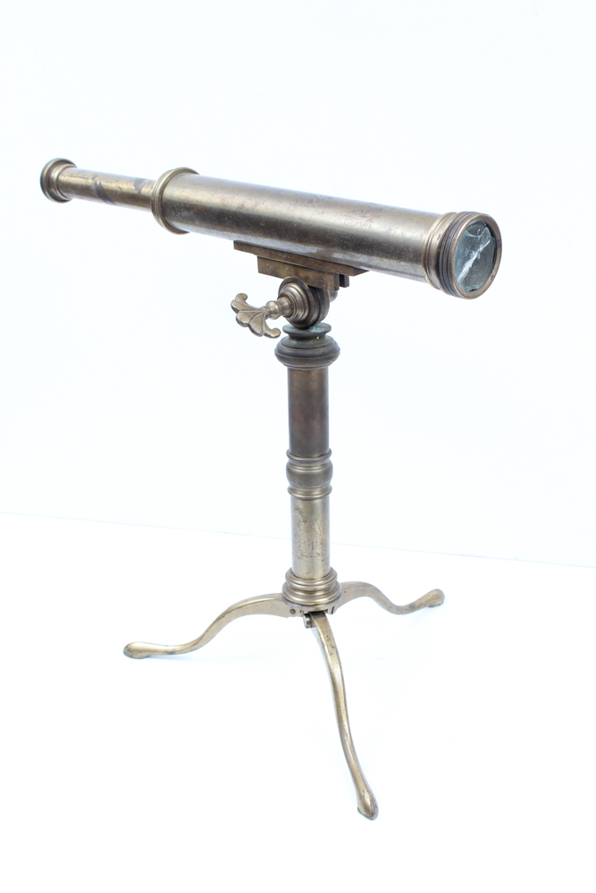 Brass Telescope on Tripod