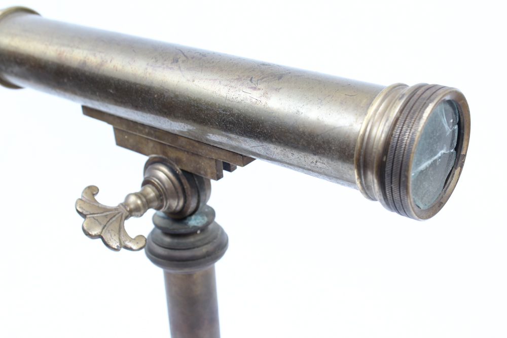 Brass Telescope on Tripod