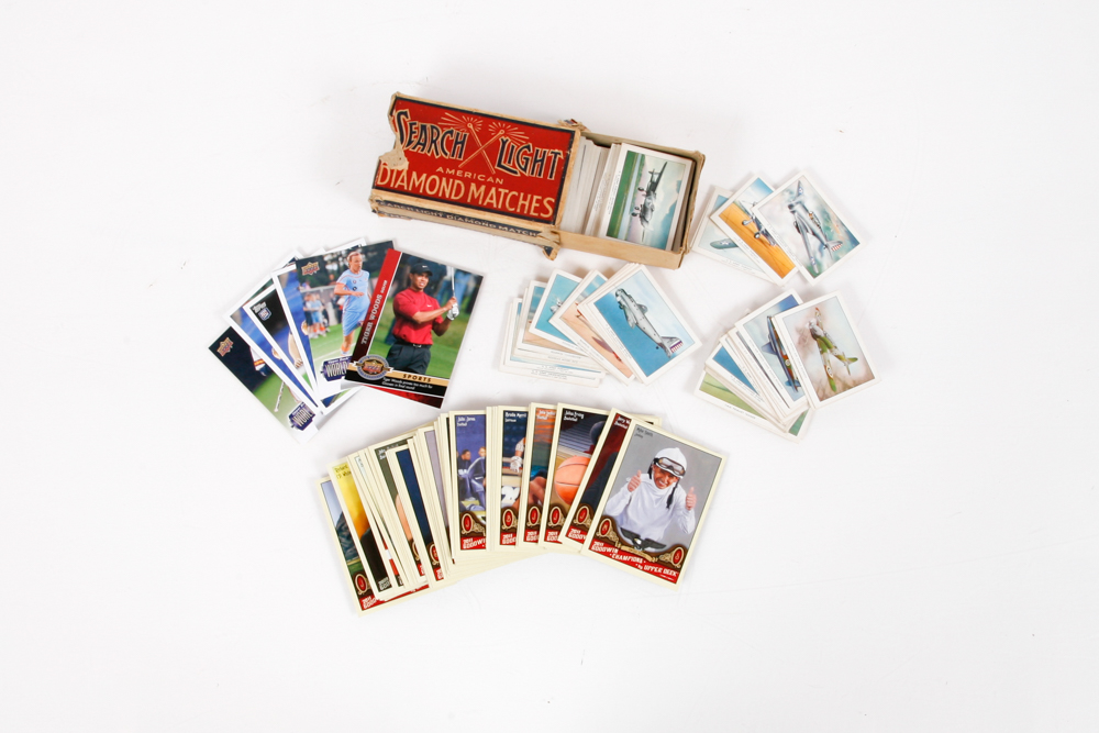 Various Sport Trading Cards