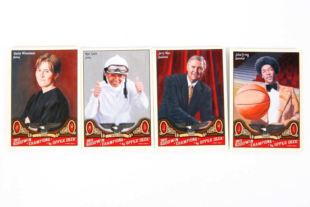 Various Sport Trading Cards