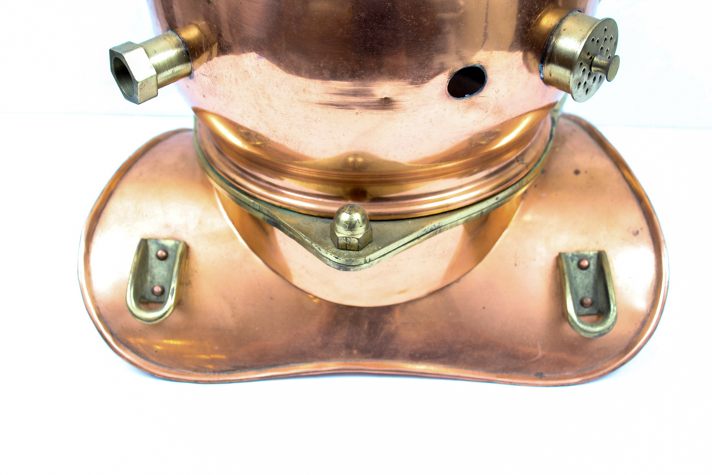 Copper and Brass Diving Helmet