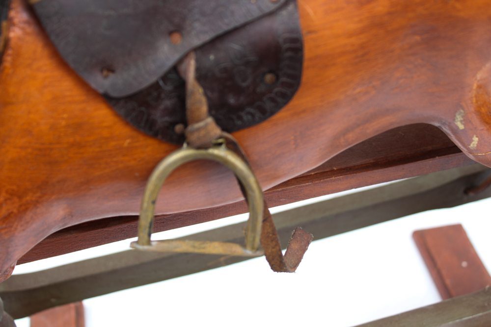 Vintage Rocking Horse on Glider