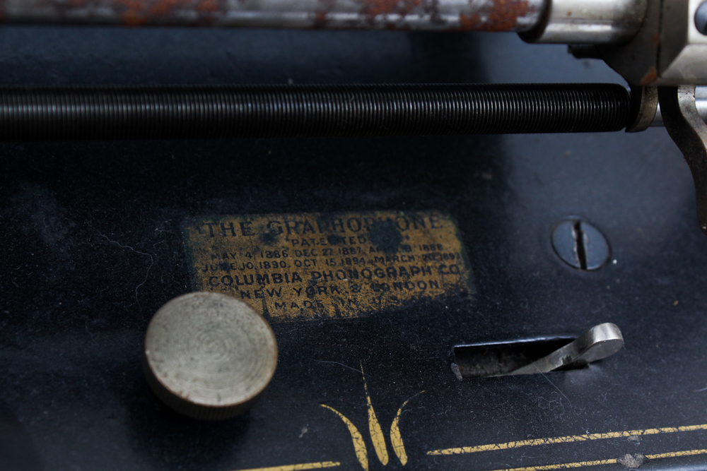 Antique 1897 Columbia Phonograph Co. Gramophone