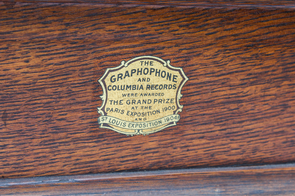 Antique 1897 Columbia Phonograph Co. Gramophone