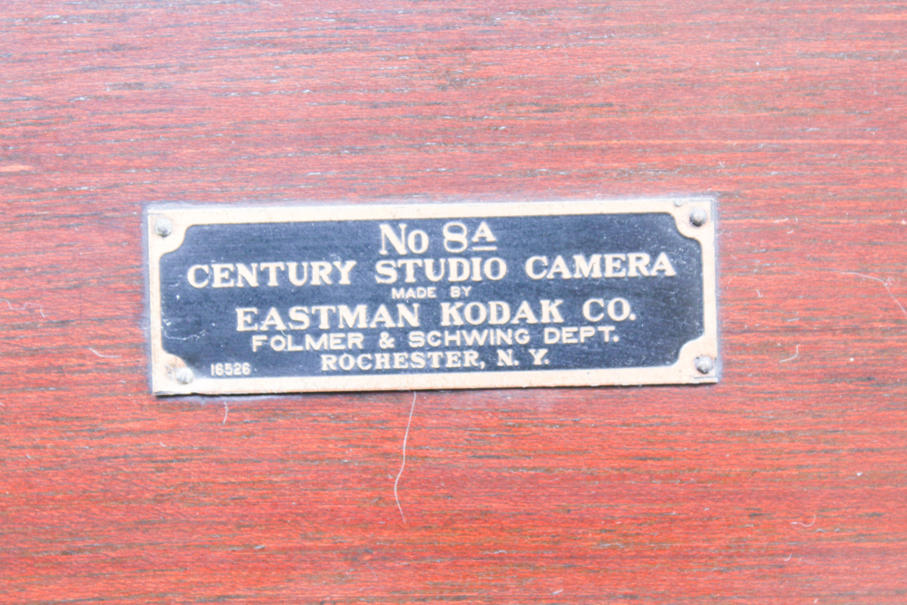 Eastman Kodak No. 8A Century Studio Camera
