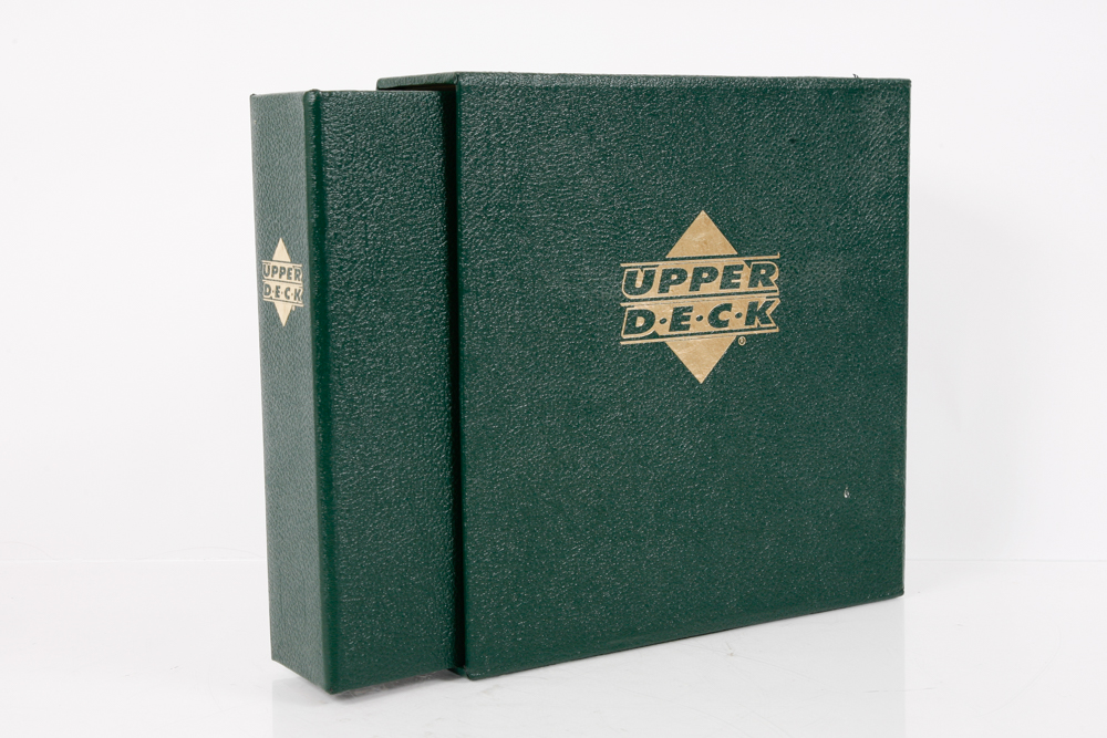 Assorted Baseball Photos and Cards with Upper Deck Binder