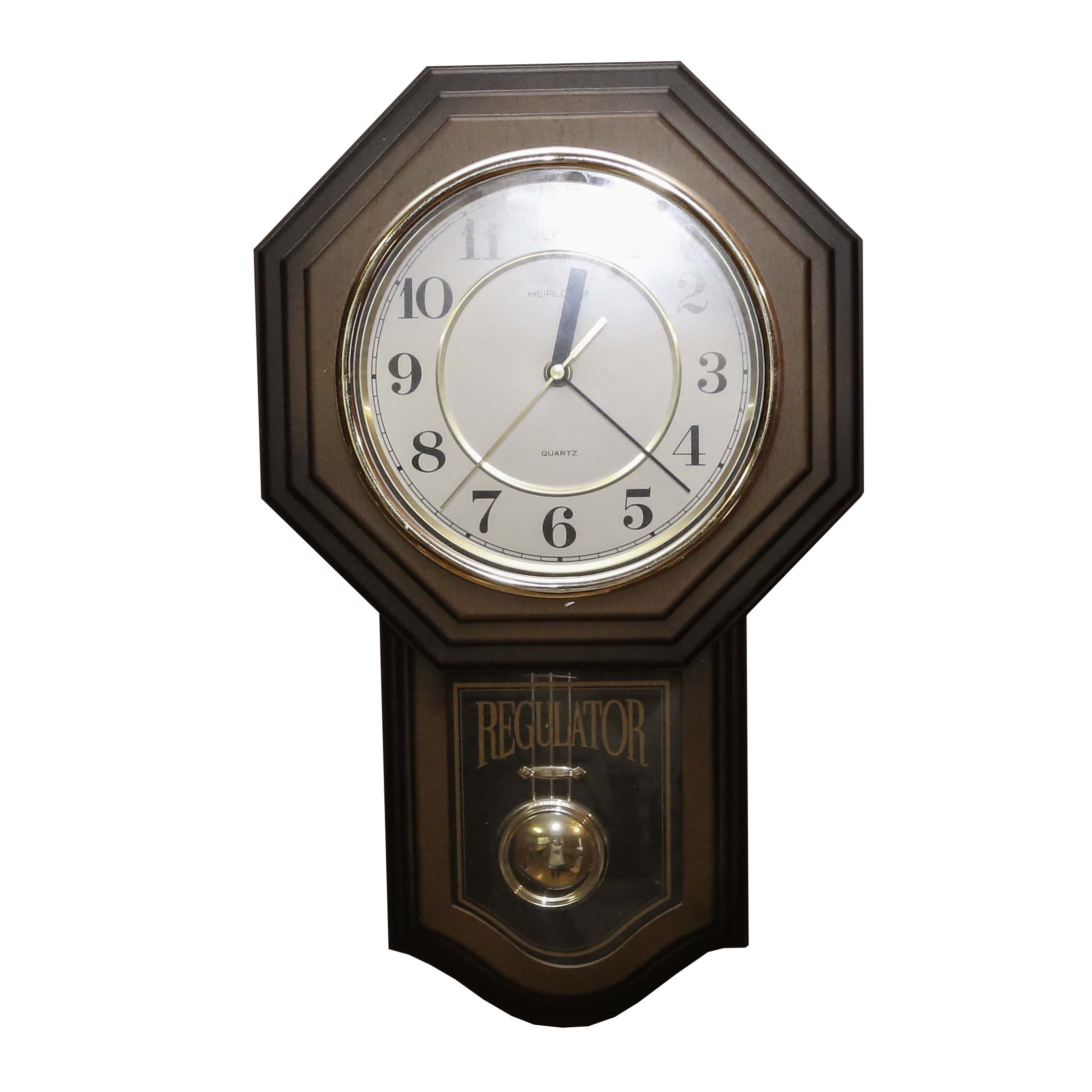 Heirloom "Regulator" Wall Clock