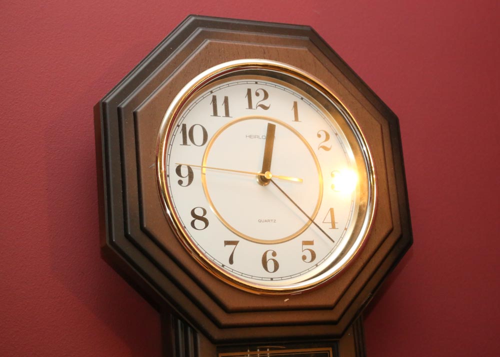 Heirloom "Regulator" Wall Clock