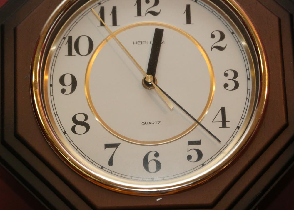 Heirloom "Regulator" Wall Clock