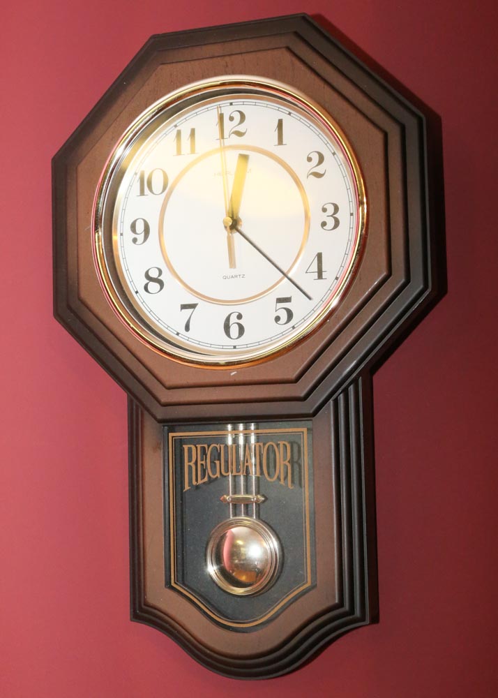 Heirloom "Regulator" Wall Clock