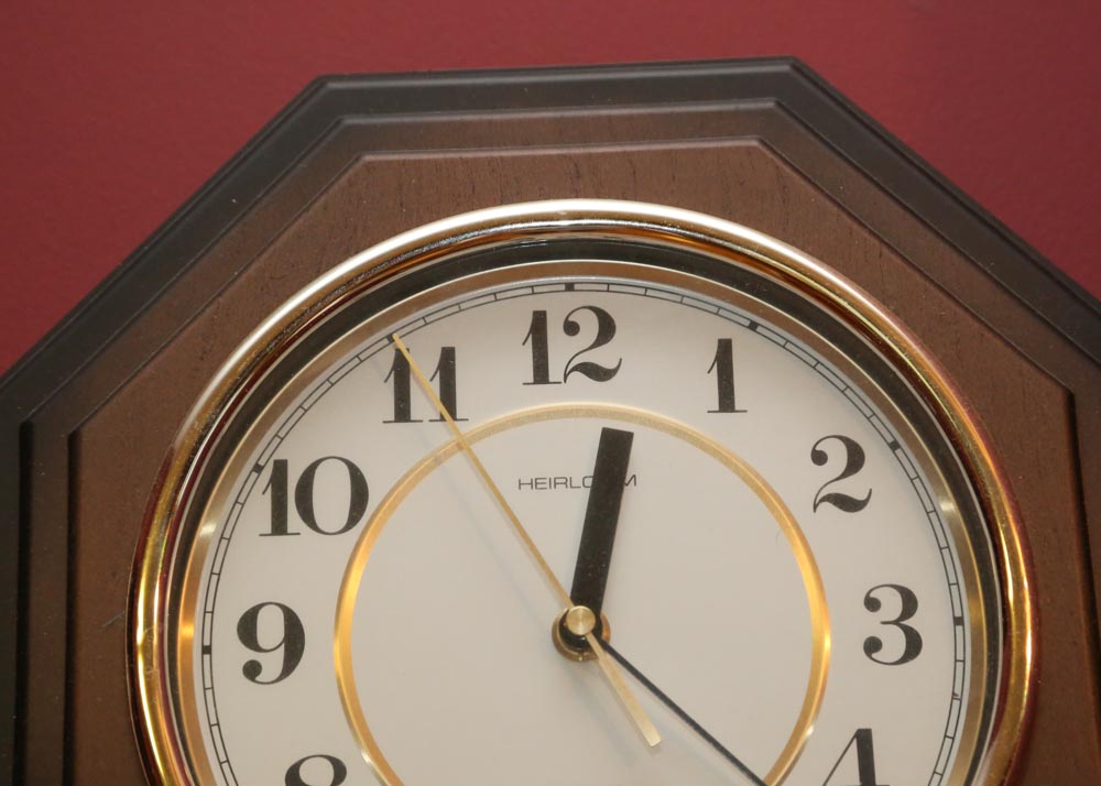 Heirloom "Regulator" Wall Clock