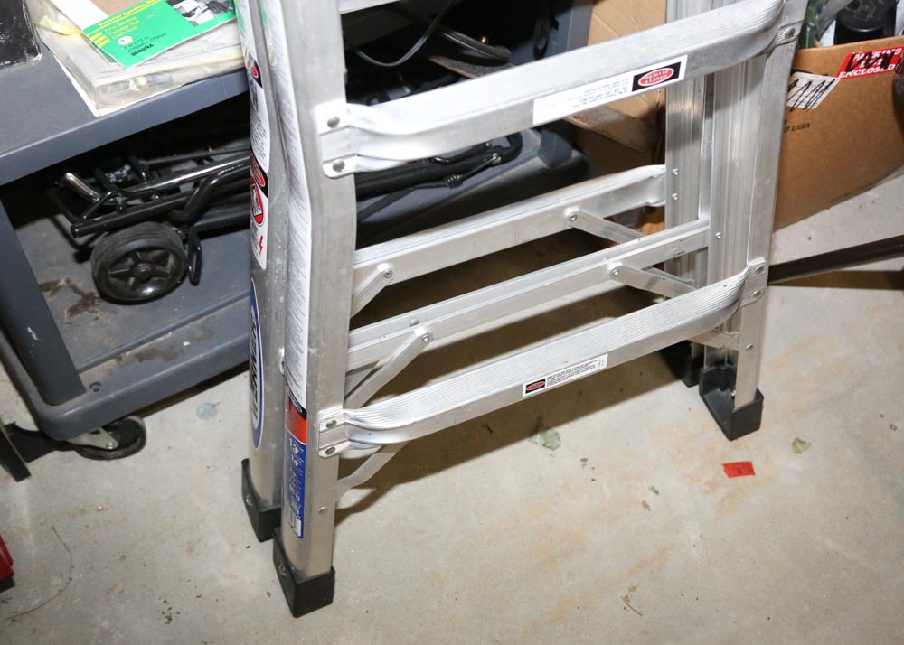 Large Collection of Tools and Ladders