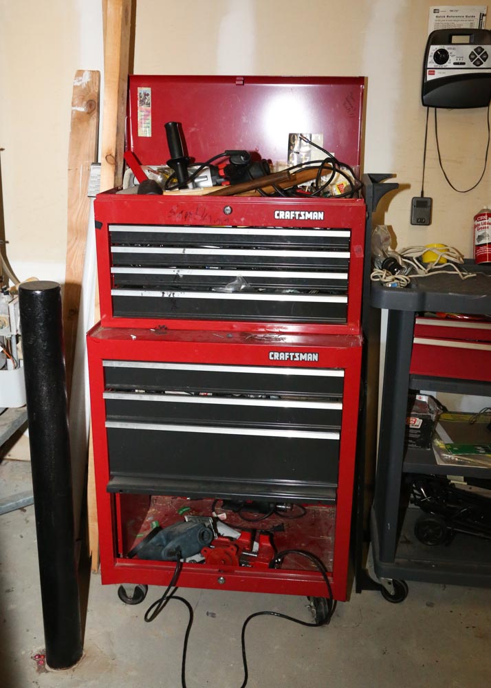 Large Collection of Tools and Ladders