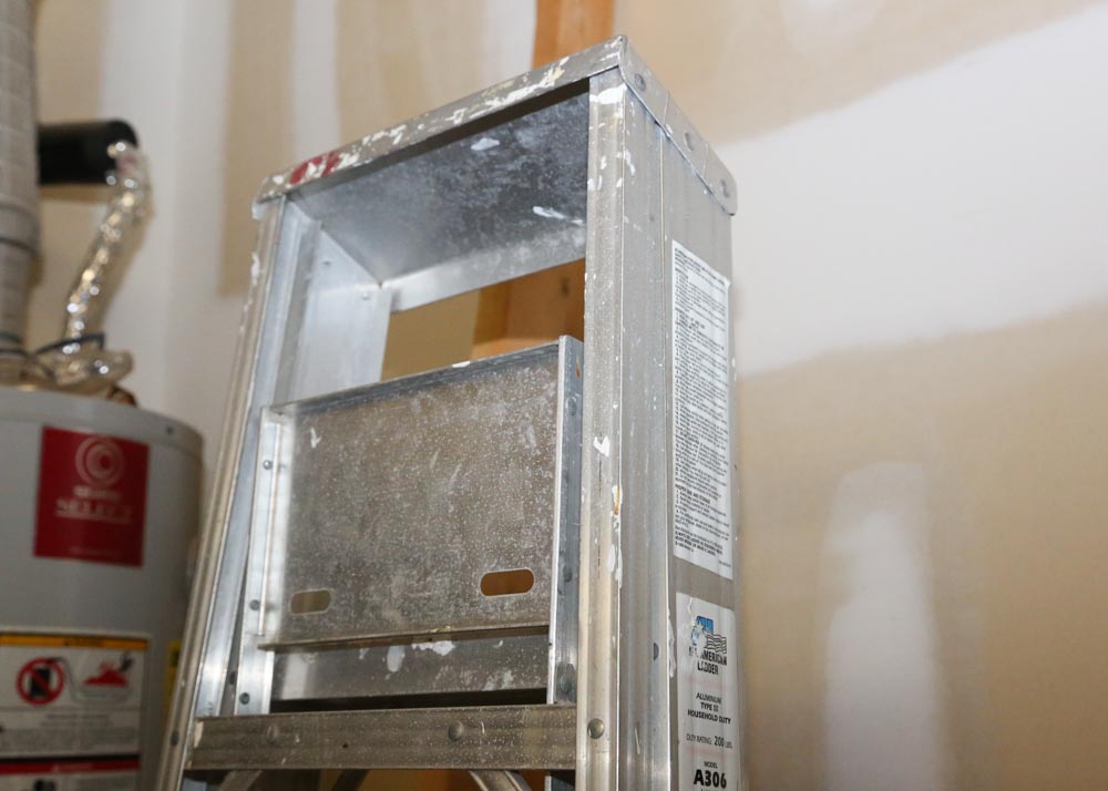 Large Collection of Tools and Ladders