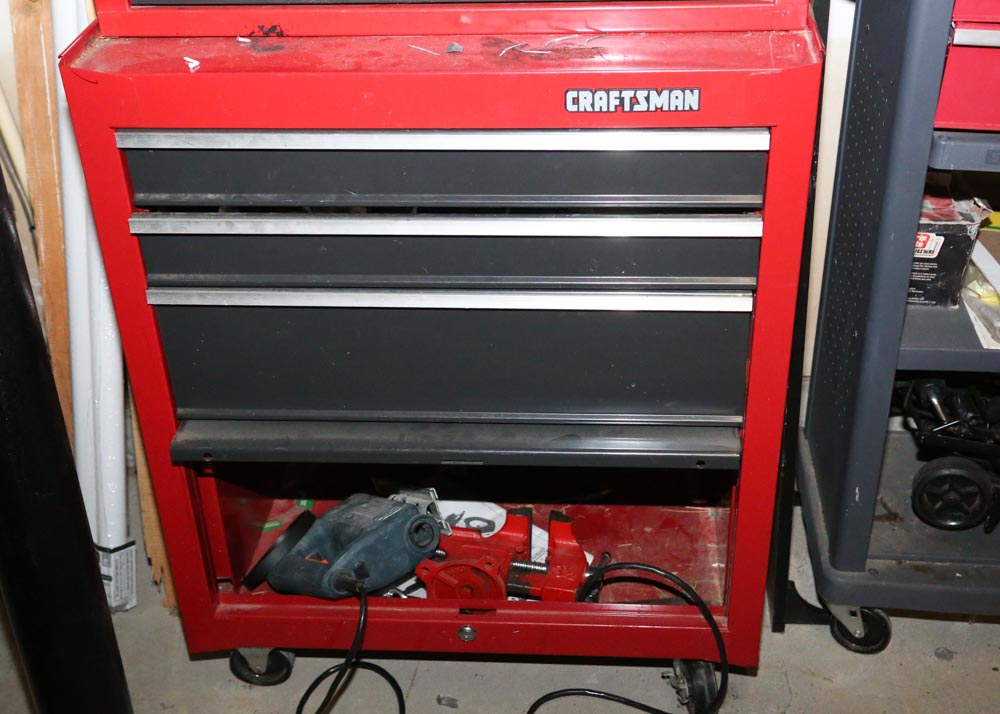 Large Collection of Tools and Ladders