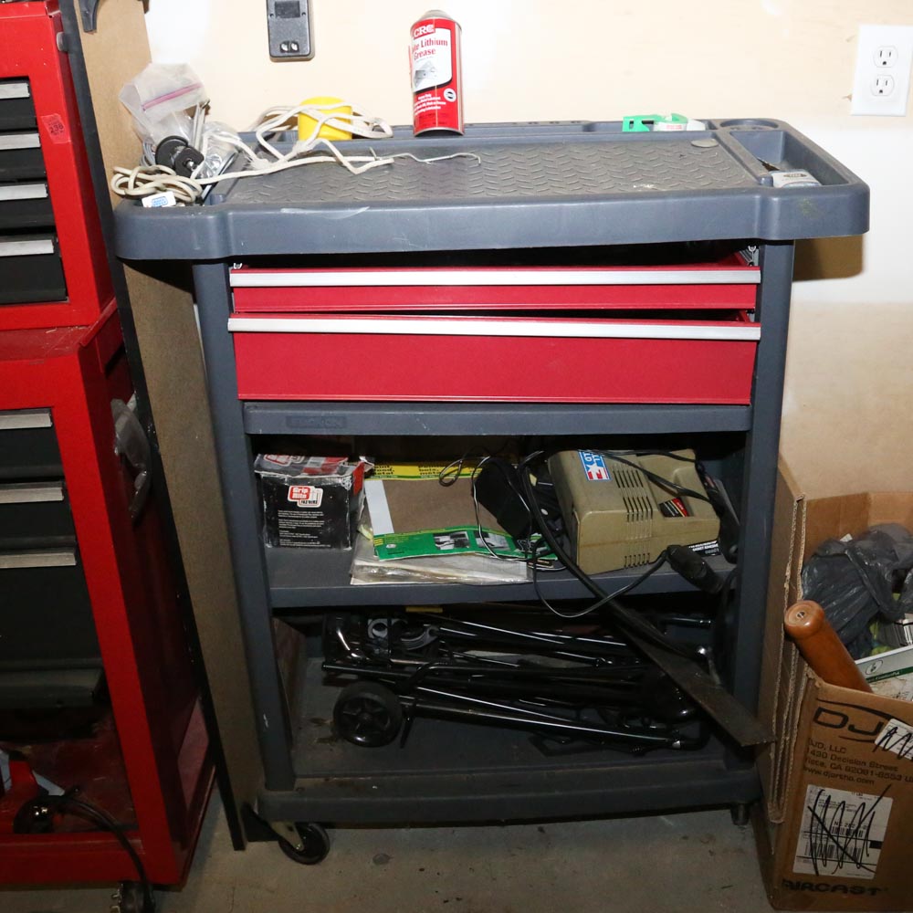 Large Collection of Tools and Ladders