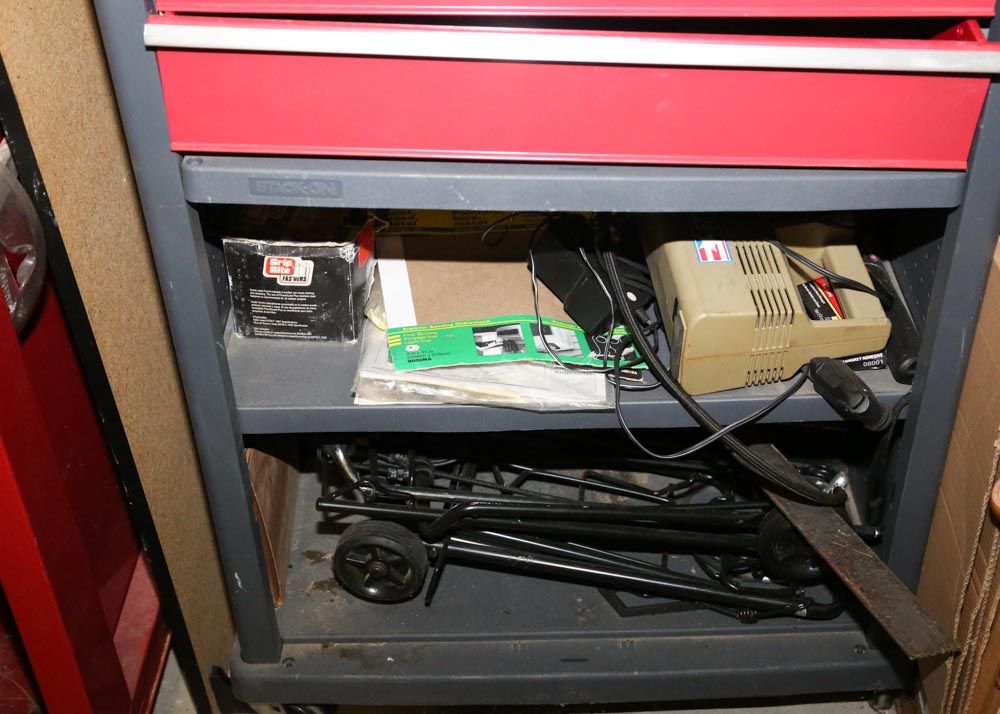 Large Collection of Tools and Ladders