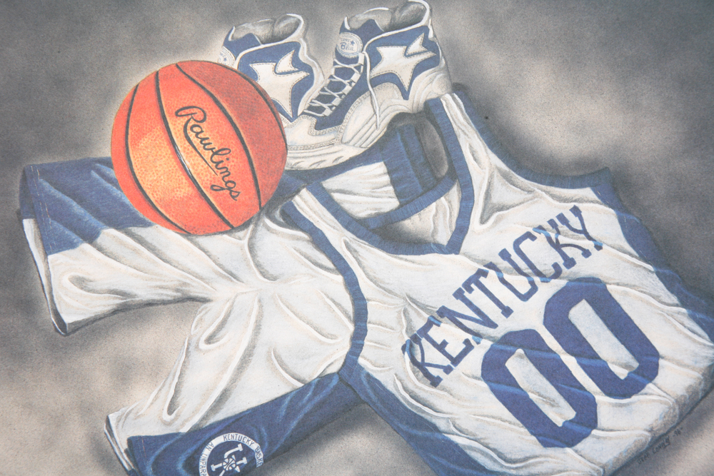 Collection of "Kentucky Wildcat" and "Kentucky Basketball" Prints