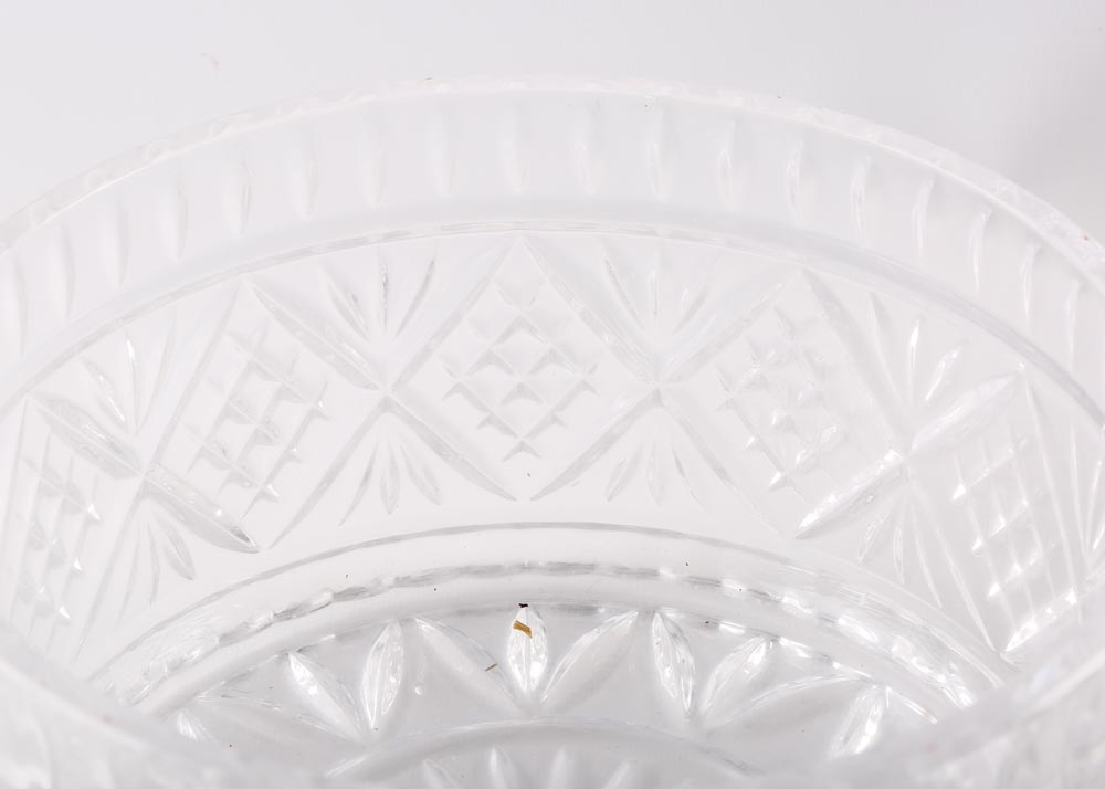 Shannon Crystal Salad Bowl and Basket