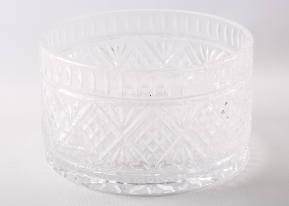Shannon Crystal Salad Bowl and Basket
