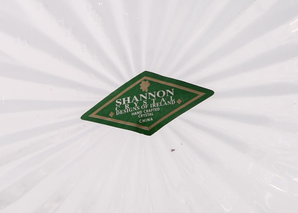 Shannon Crystal Salad Bowl and Basket