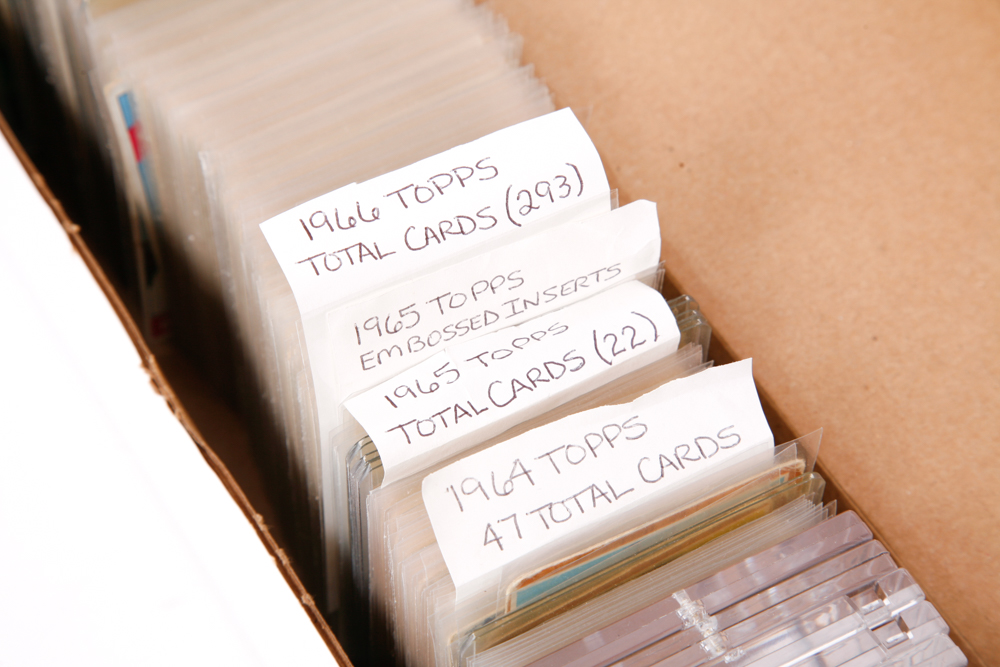 Collection of Baseball Trading Cards from 1956 - 1965