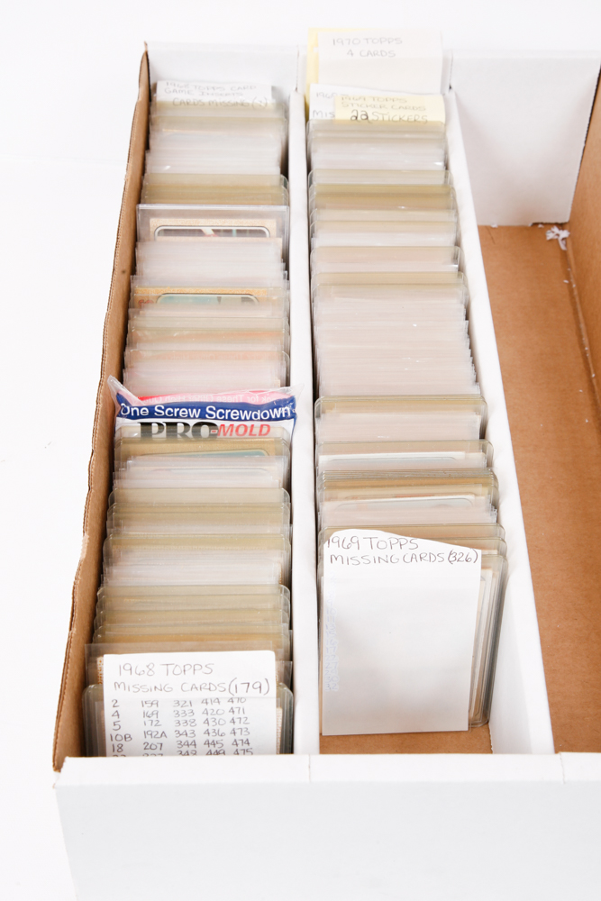 1968 - 1970 Baseball Cards