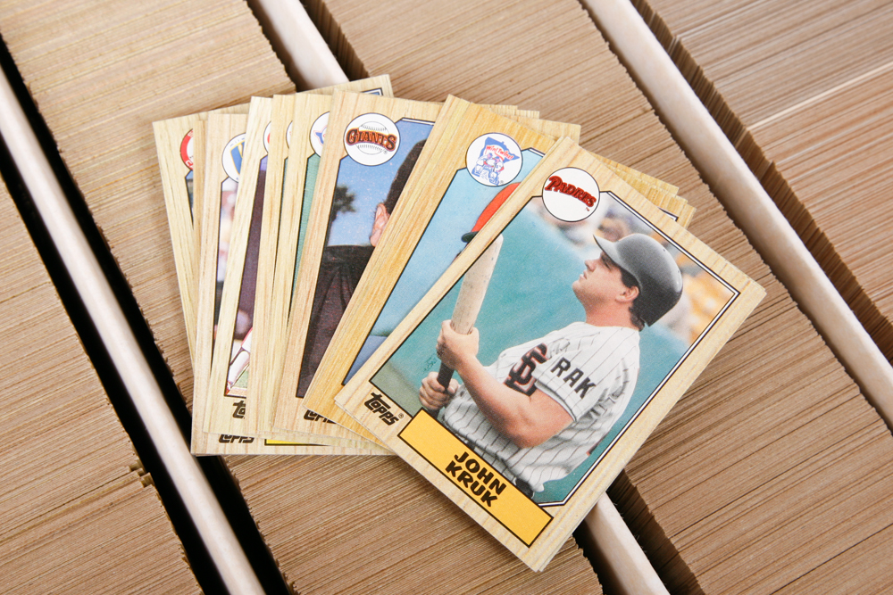 Large Collection of  1980 - 2000 Baseball Cards