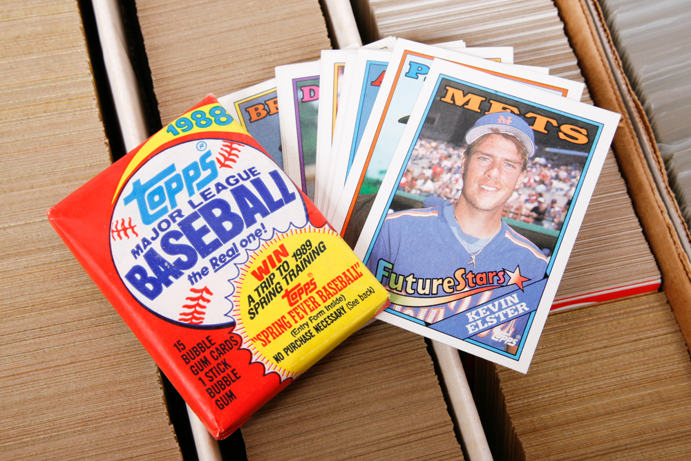 Large Collection of  1980 - 2000 Baseball Cards