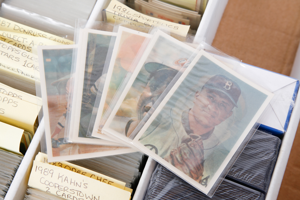 Large Collection of  1980 - 2000 Baseball Cards