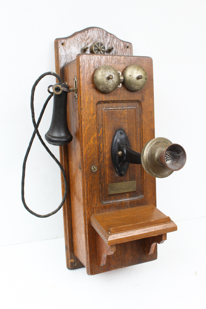 Chicago Telephone Supply Company Wall Telephone