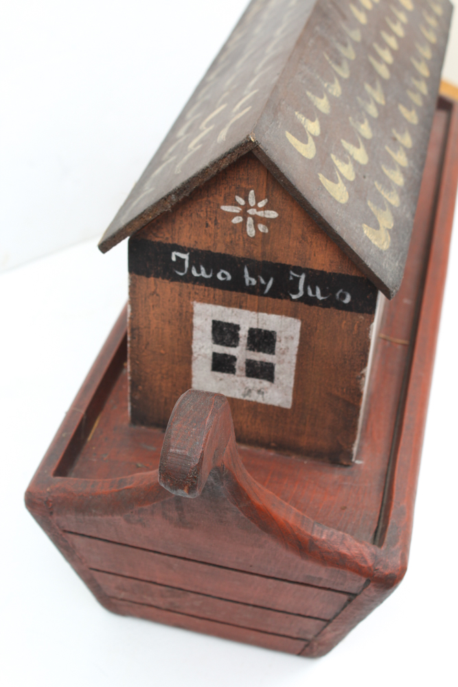 Jerry and Gail Griffith Signed Hand-Crafted Noah's Ark