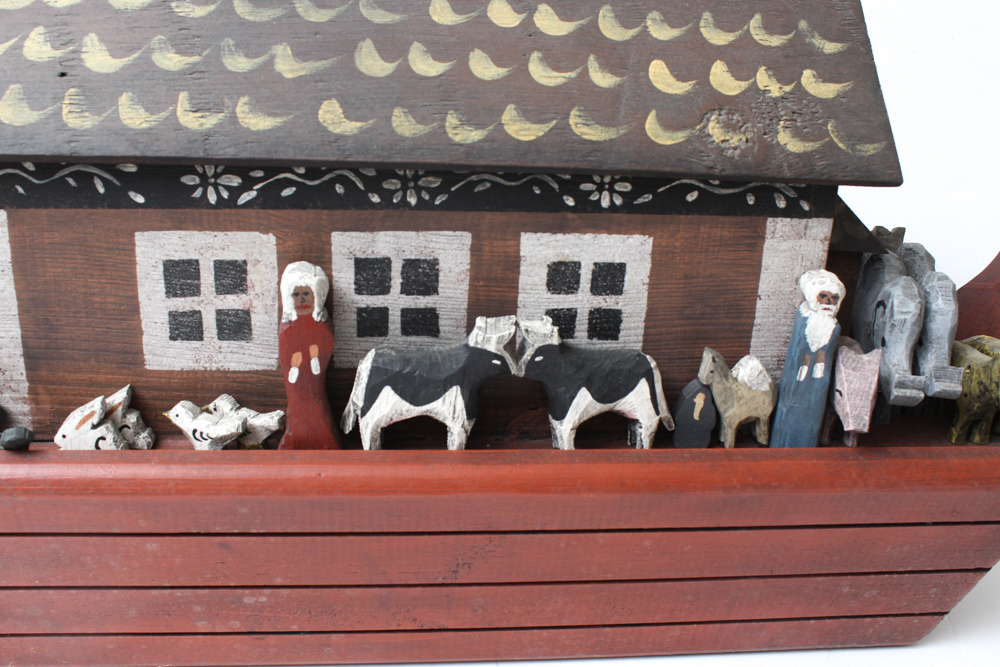 Jerry and Gail Griffith Signed Hand-Crafted Noah's Ark