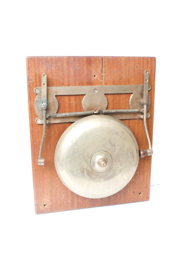 Vintage Brass Wall Bell