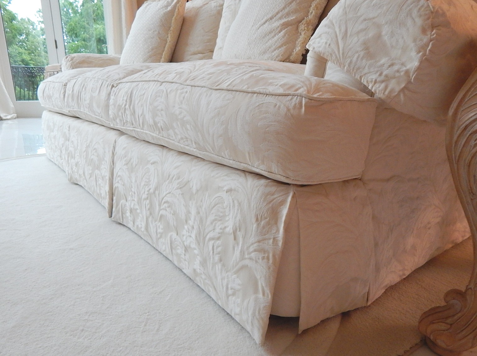 Off-White Sofa by Thomasville