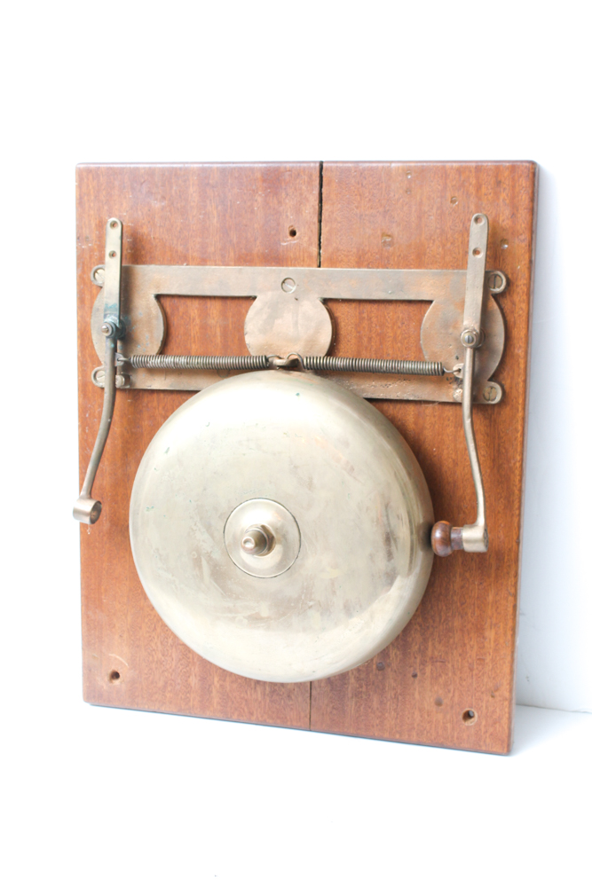 Vintage Brass Wall Bell