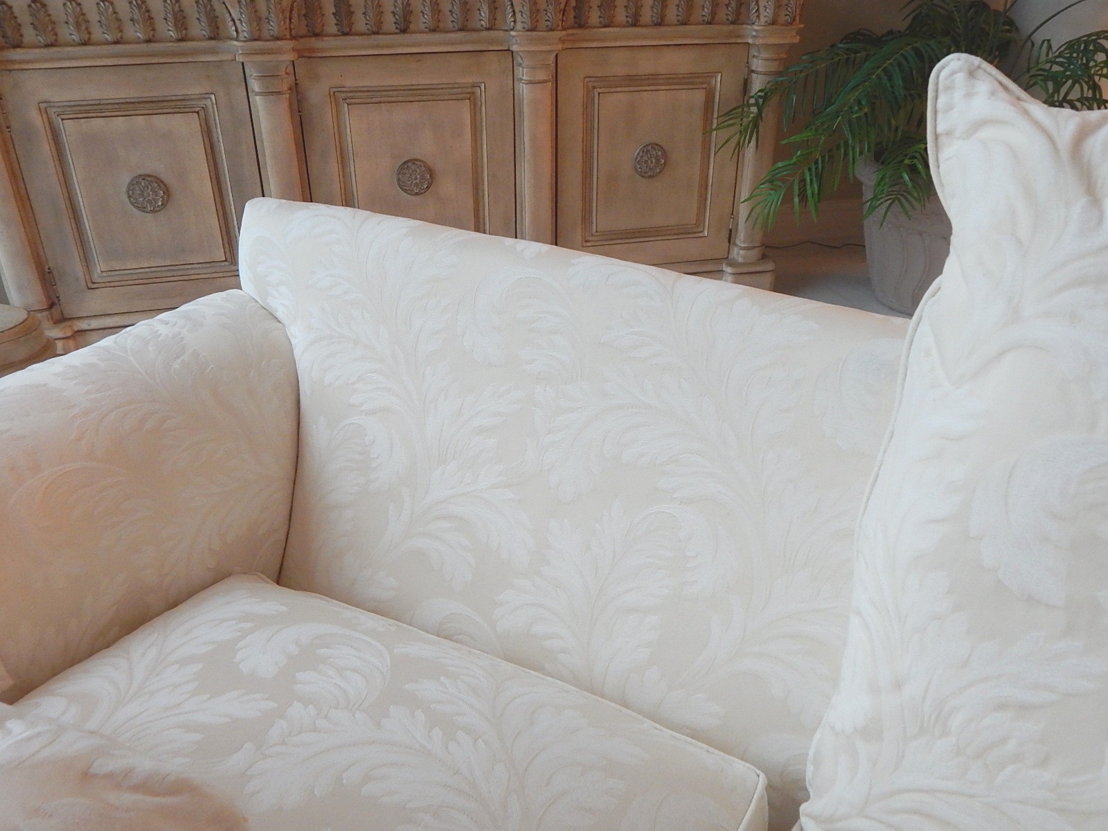 Off-White Sofa by Thomasville