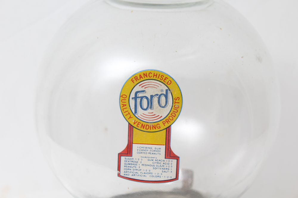 Vintage Ford 1 Cent Gumball Machine