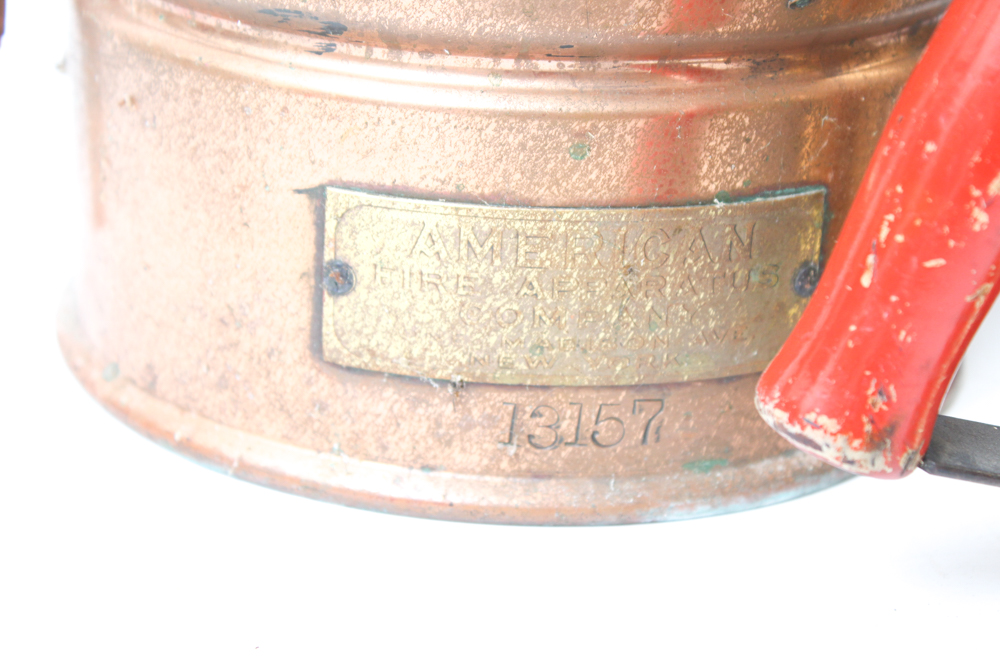 Brass and Copper Fire Extinguishers