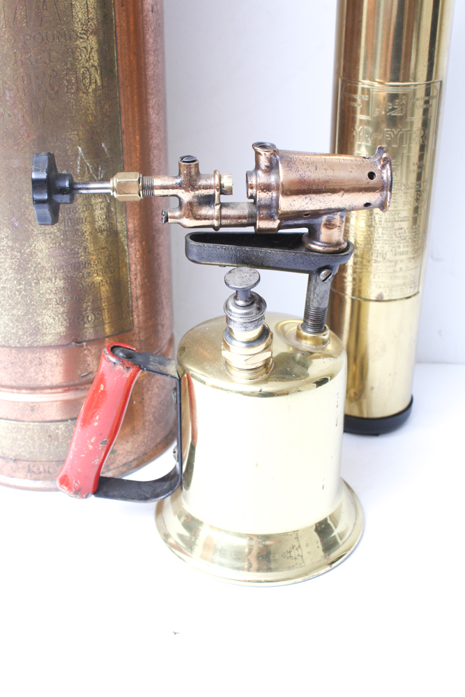 Brass and Copper Fire Extinguishers