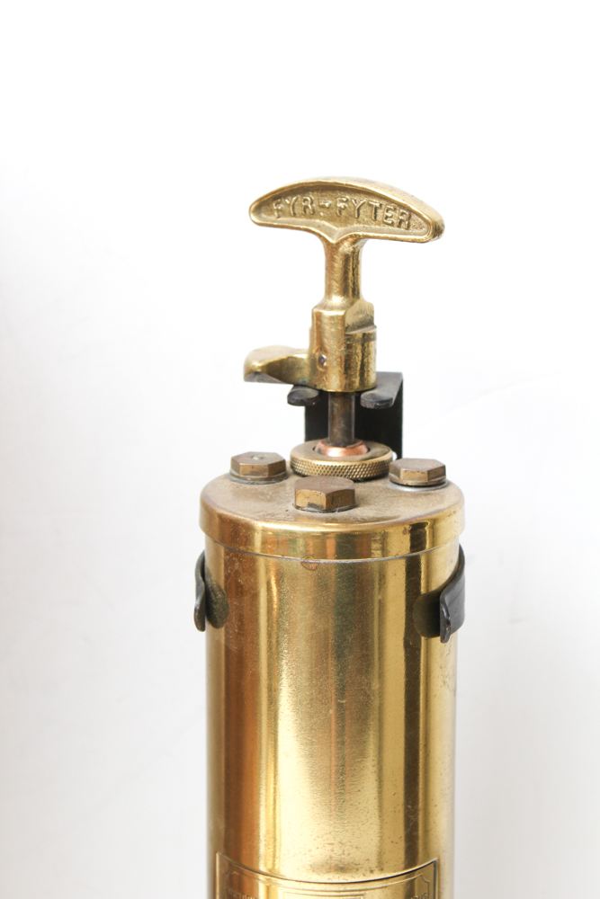 Brass and Copper Fire Extinguishers