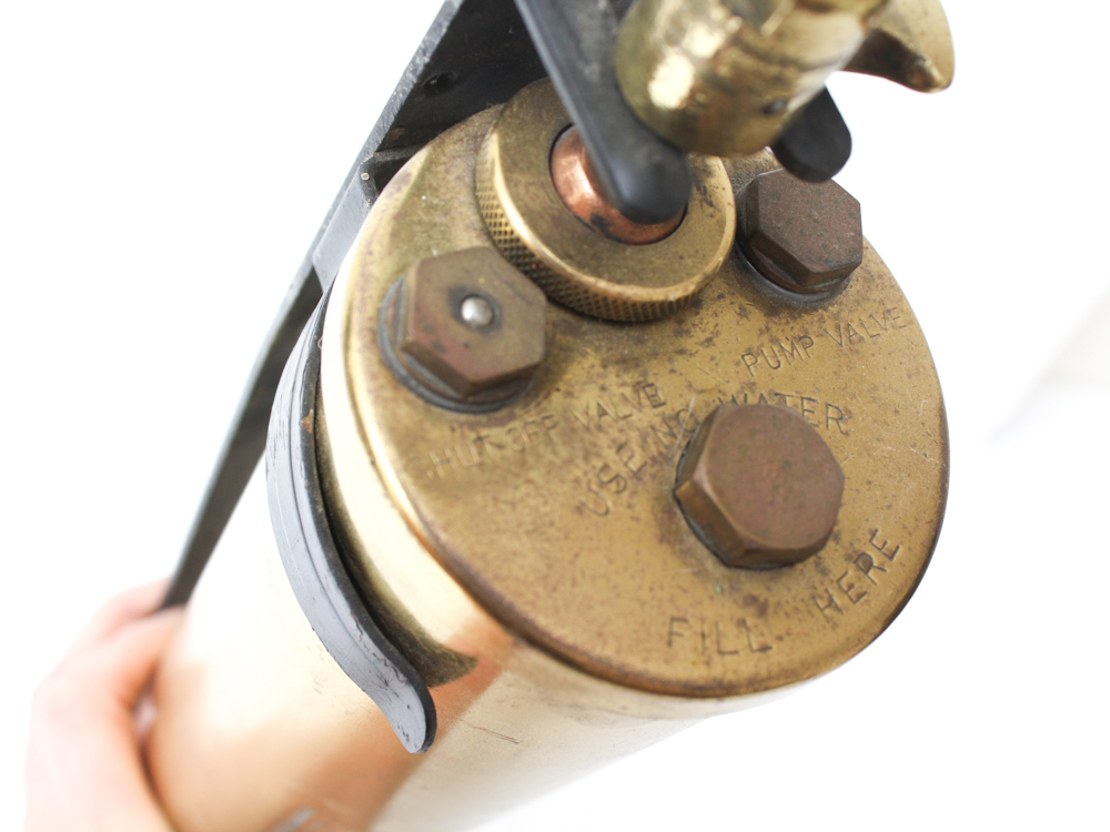 Brass and Copper Fire Extinguishers