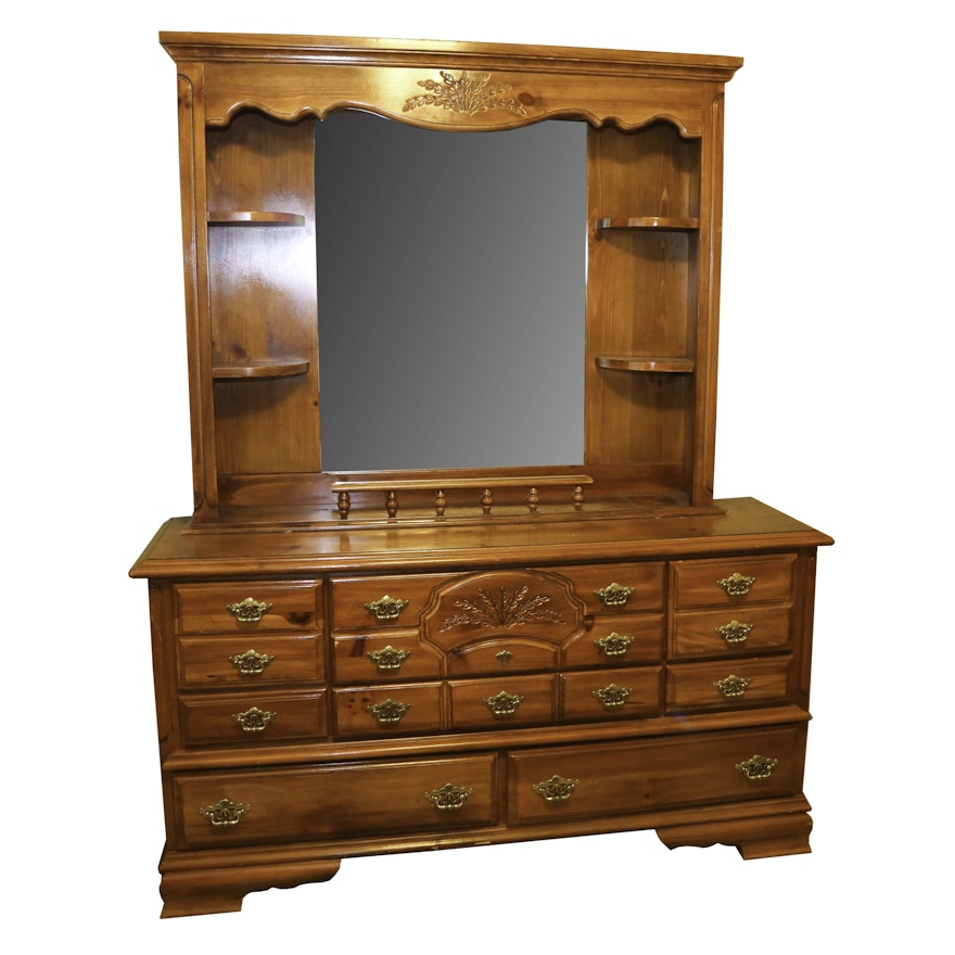Webb Furniture Dresser with Mirror