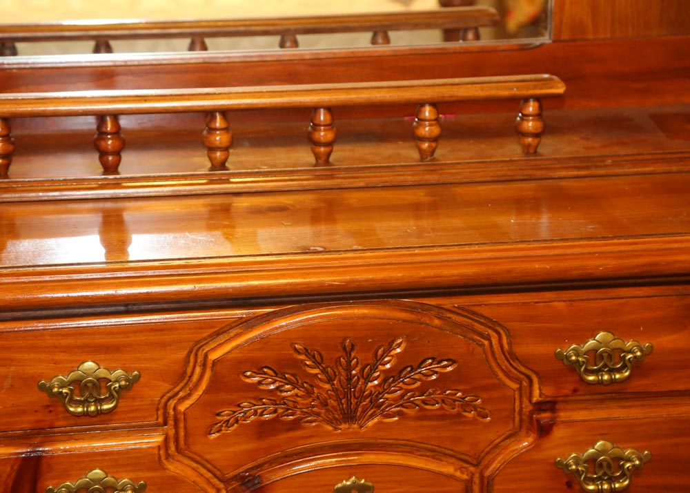 Webb Furniture Dresser with Mirror