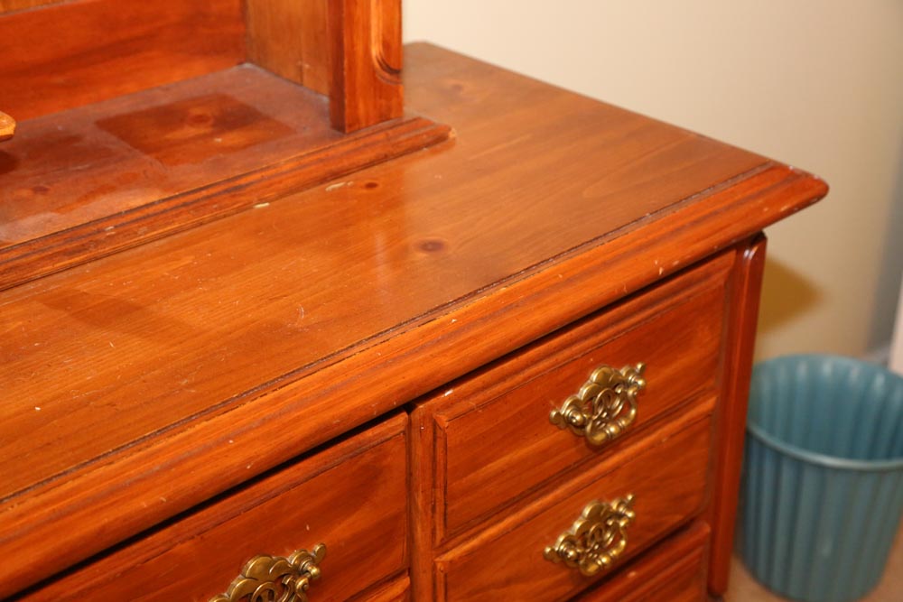 Webb Furniture Dresser with Mirror