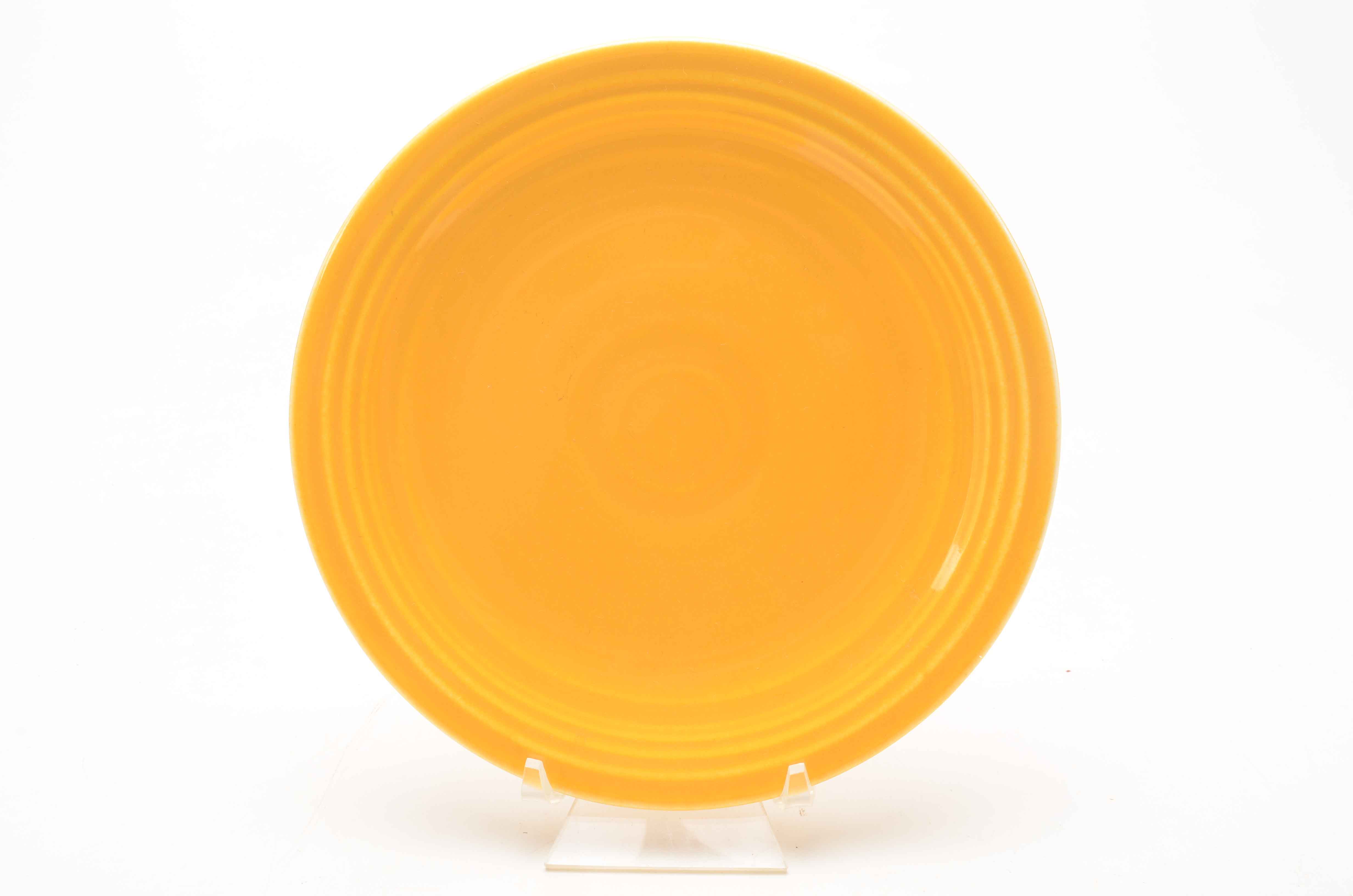 Yellow Fiesta Bowls and Salad Plates