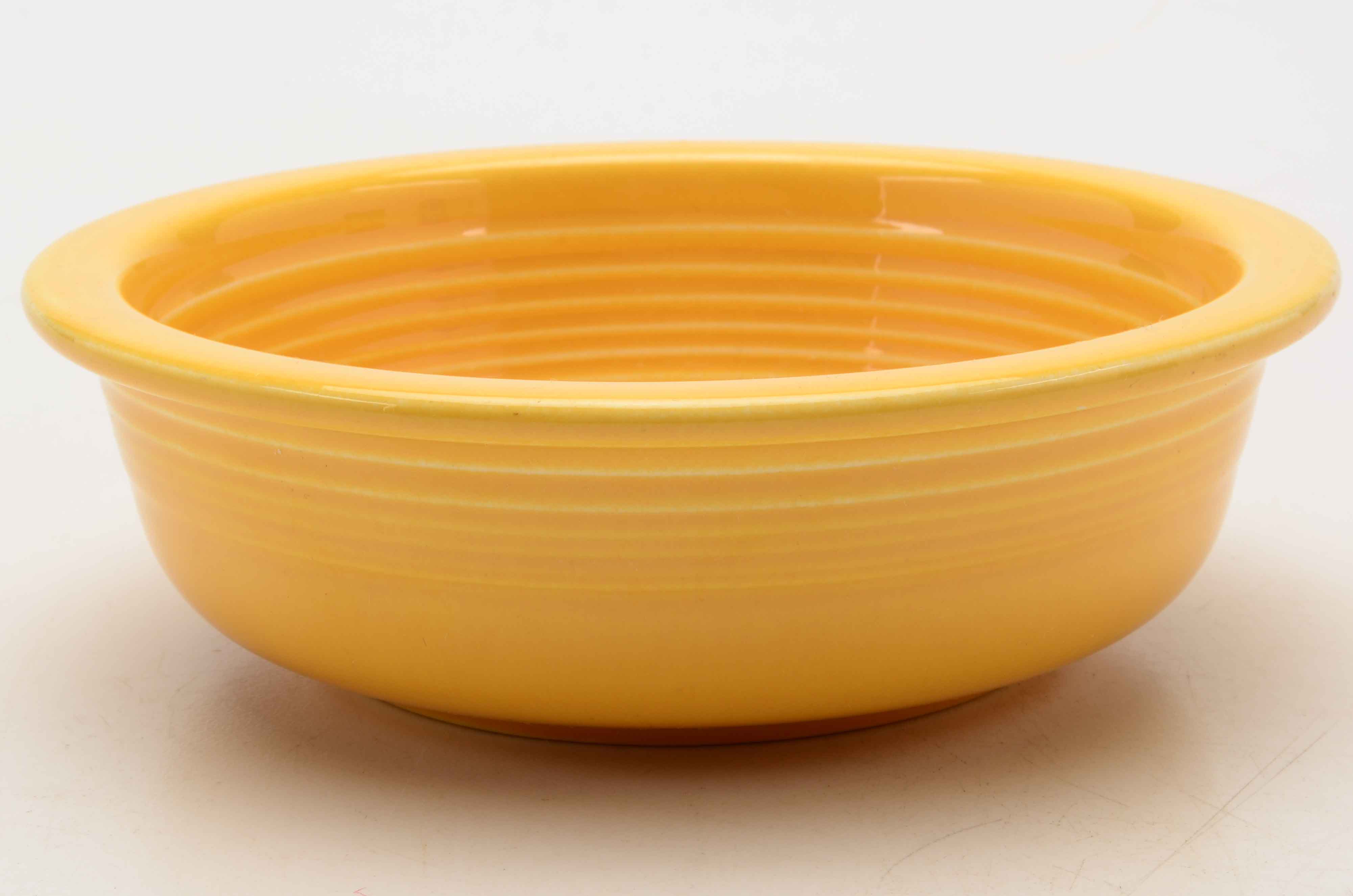Yellow Fiesta Bowls and Salad Plates
