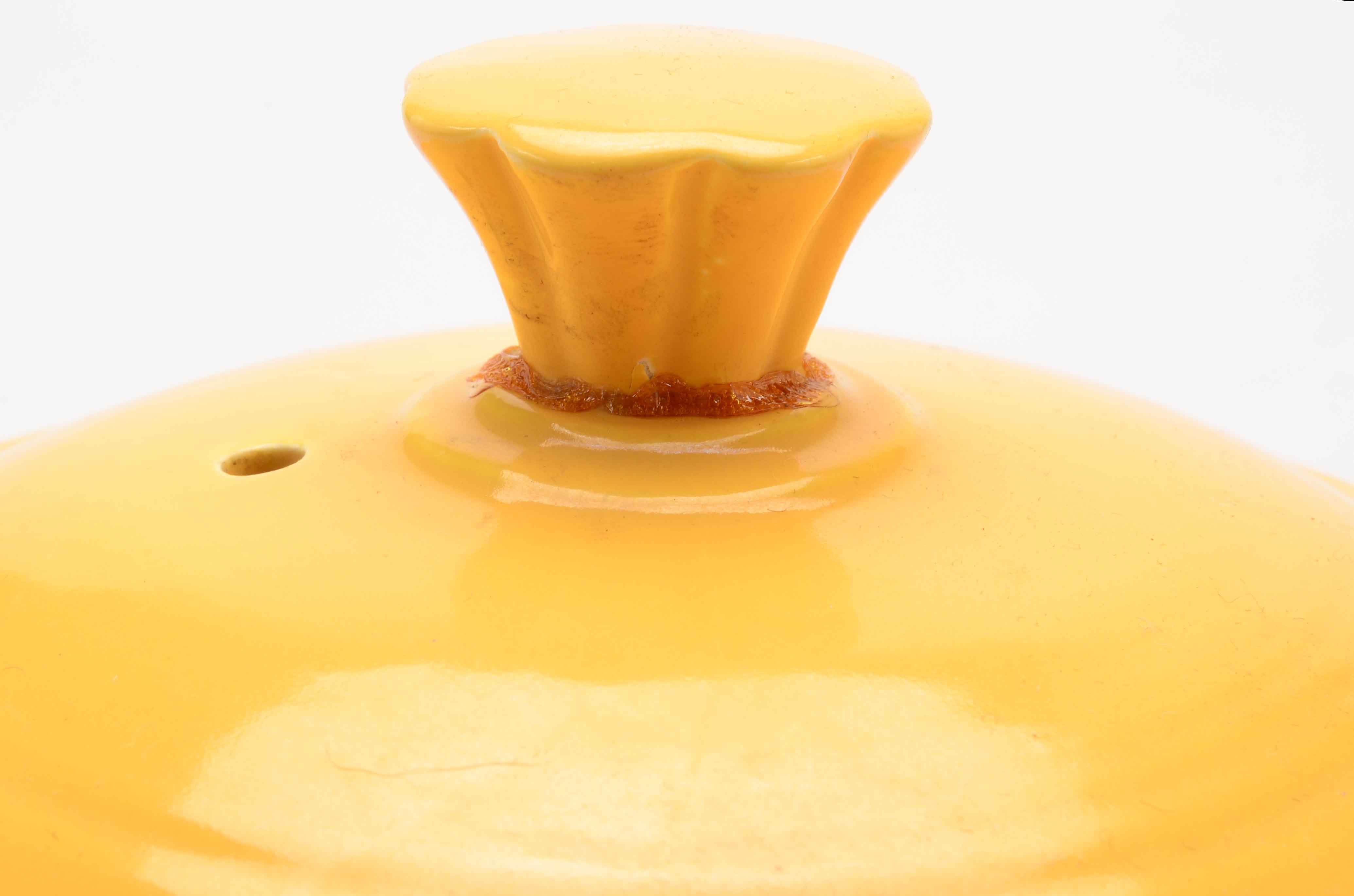 Yellow Fiesta Ware Teapot