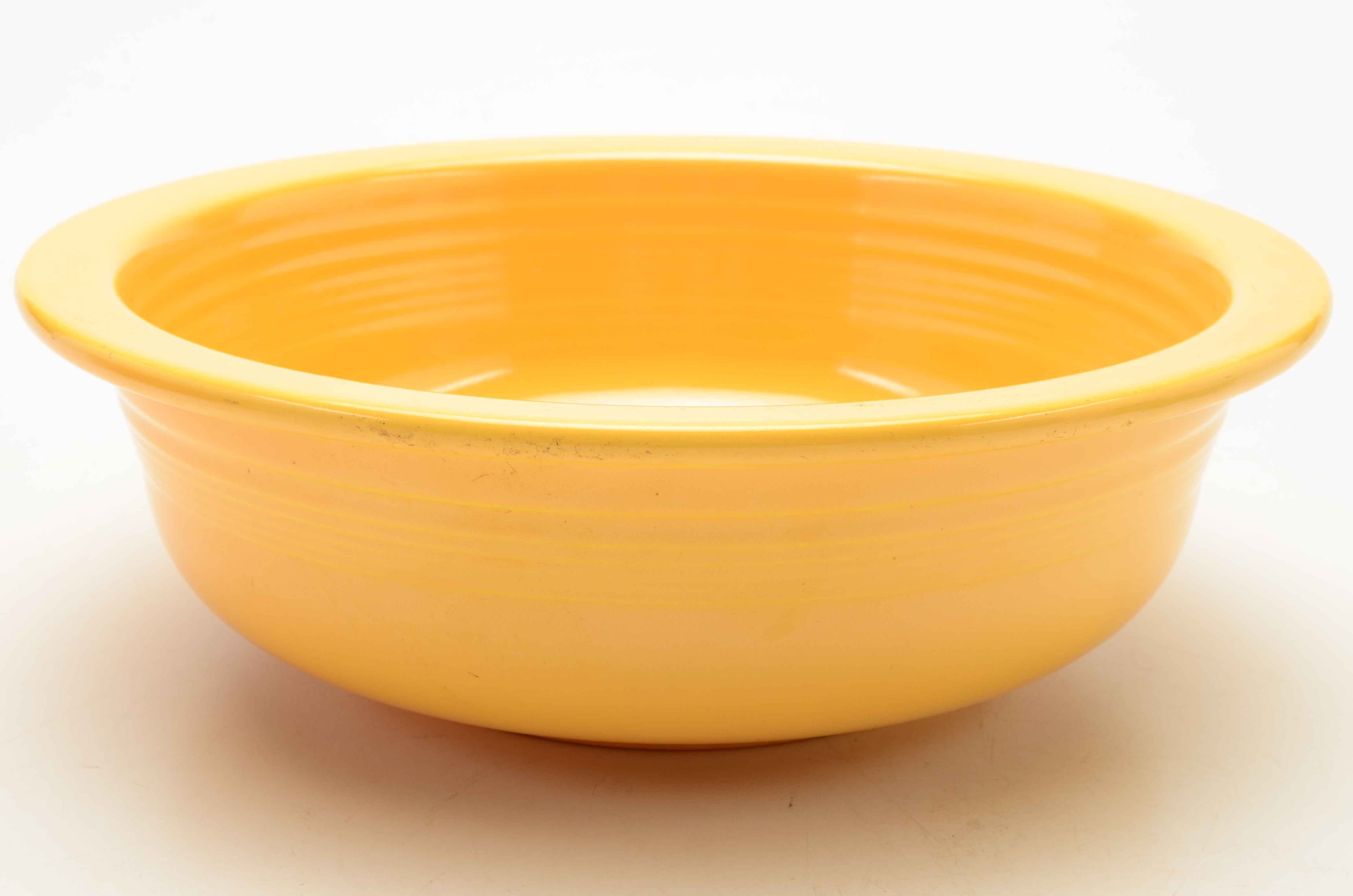 Nappy Fiestaware Serving Bowls