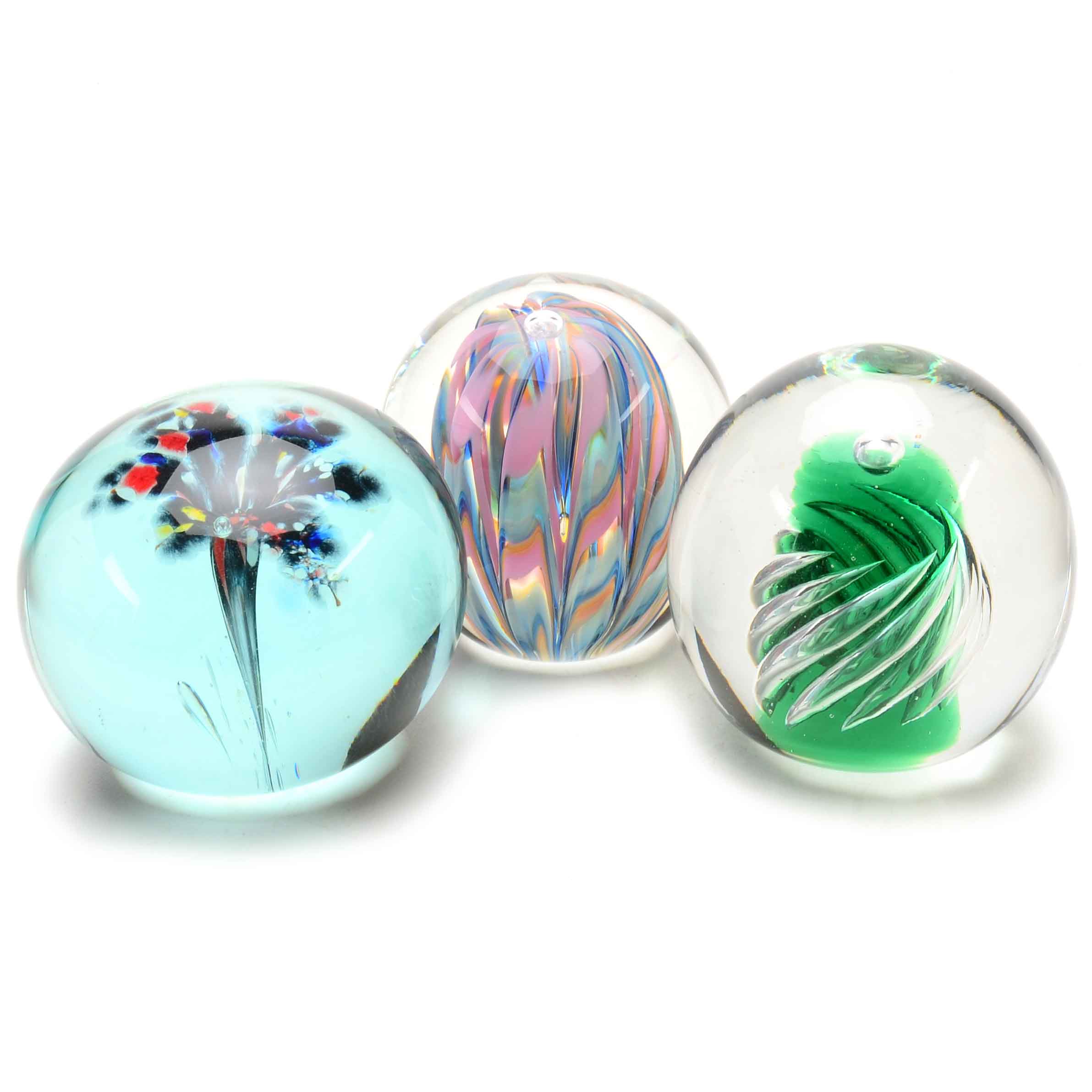 Glass Paperweights